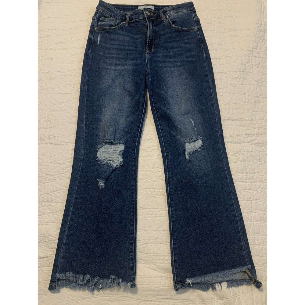 Women's Distressed Ankle Jeans